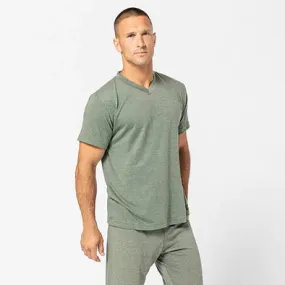 SS Mens IR V Neck Sleepwear Shirt