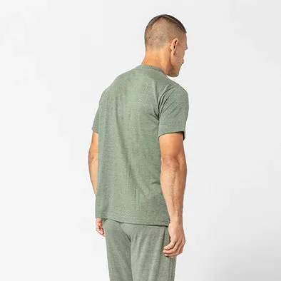 SS Mens IR V Neck Sleepwear Shirt