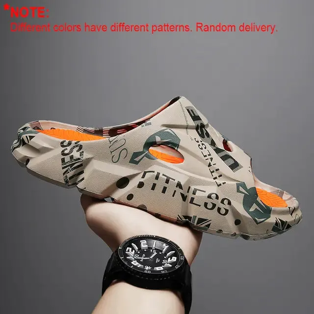 Summer Fashion Slip-on Beach Slippers Men