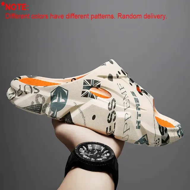 Summer Fashion Slip-on Beach Slippers Men