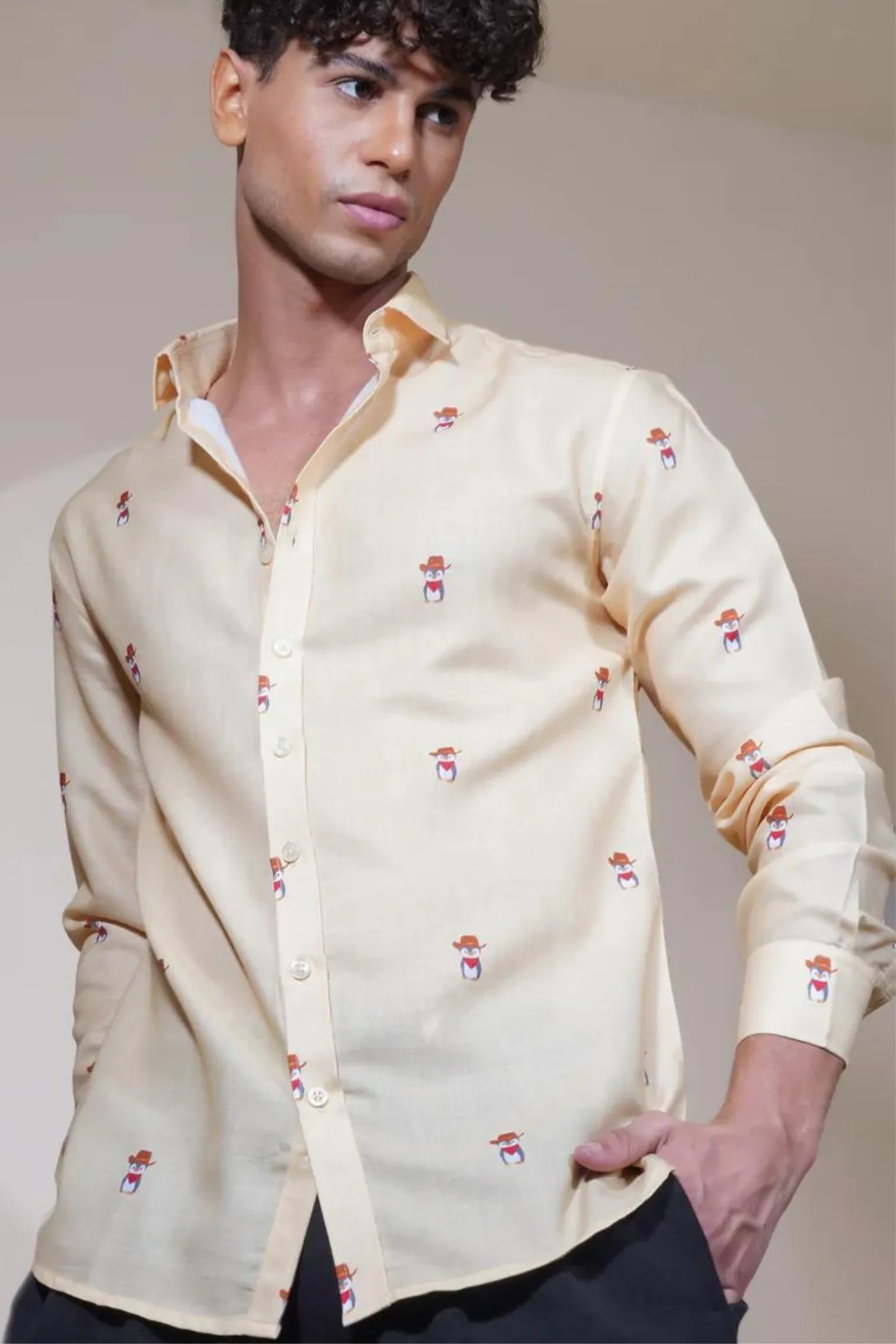 Sunday Popsicle - Linen Shirt