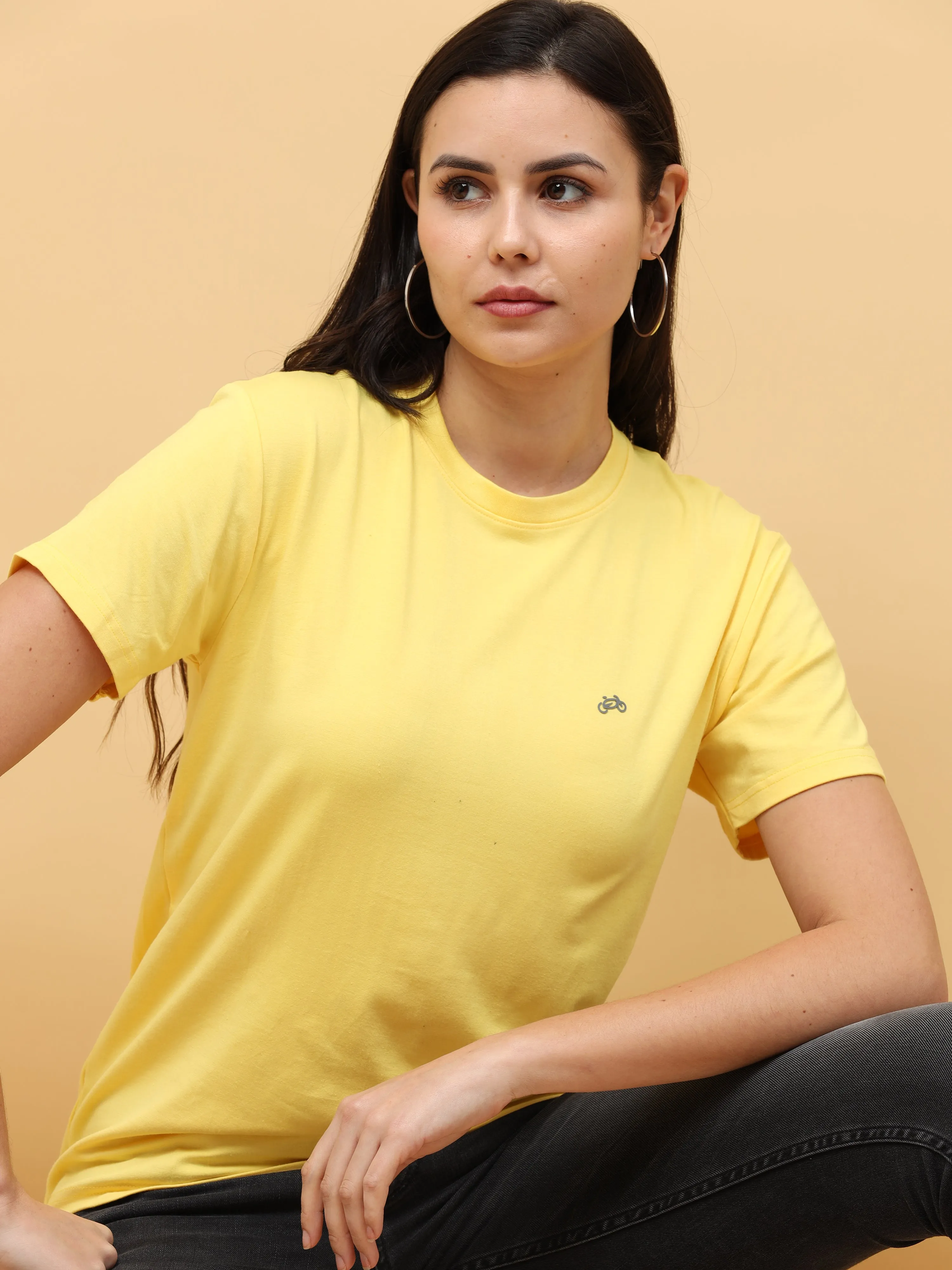 Sunshine Yellow Womens Bamboo Fabric T-Shirt