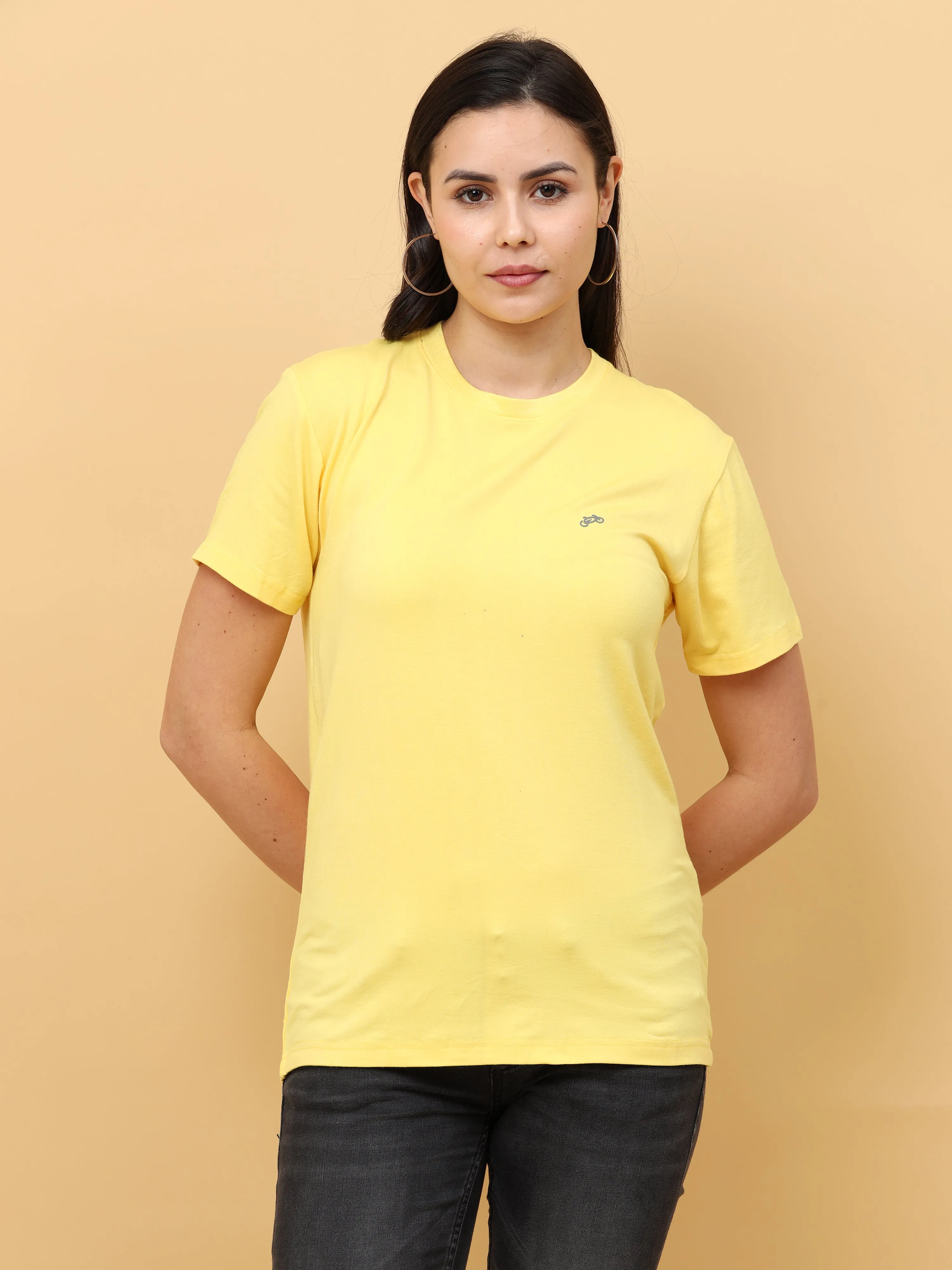 Sunshine Yellow Womens Bamboo Fabric T-Shirt