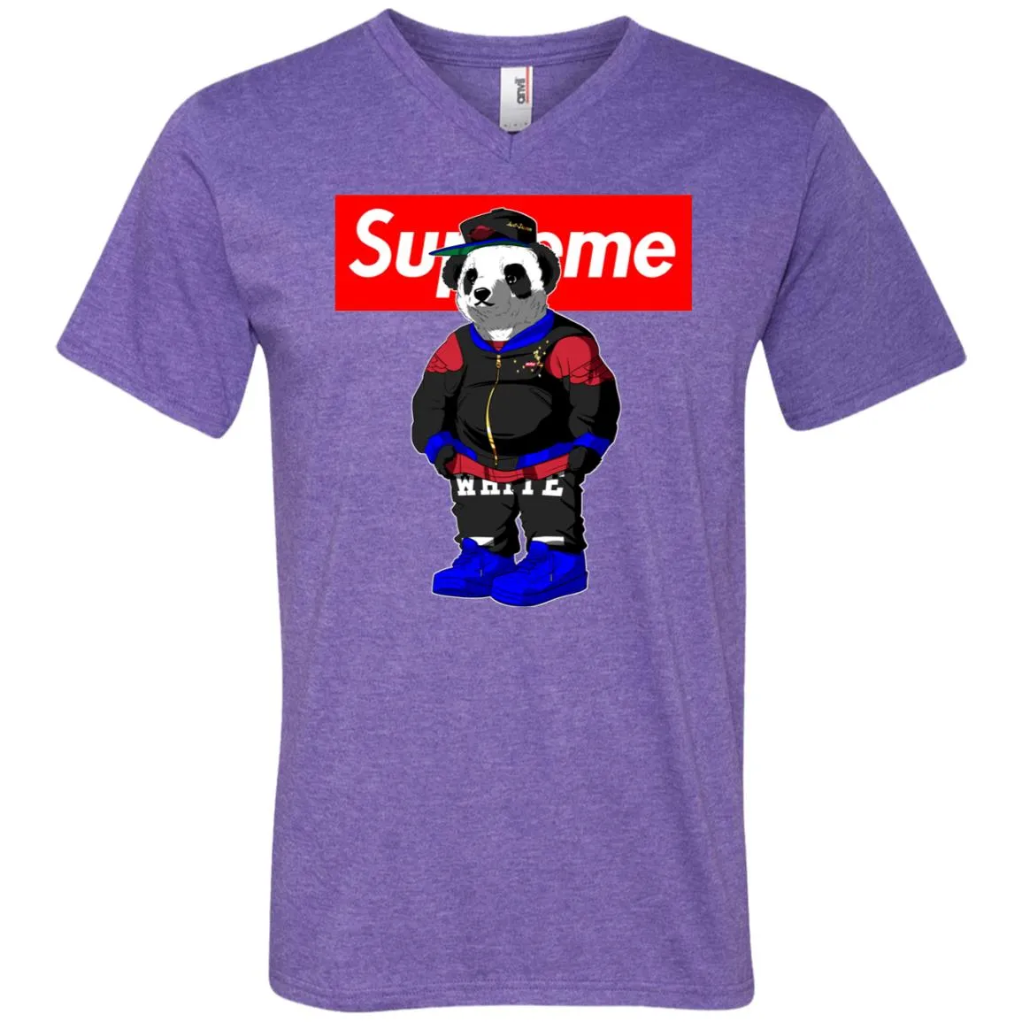 Supreme Bear Trending T-shirt Men V-Neck T-Shirt