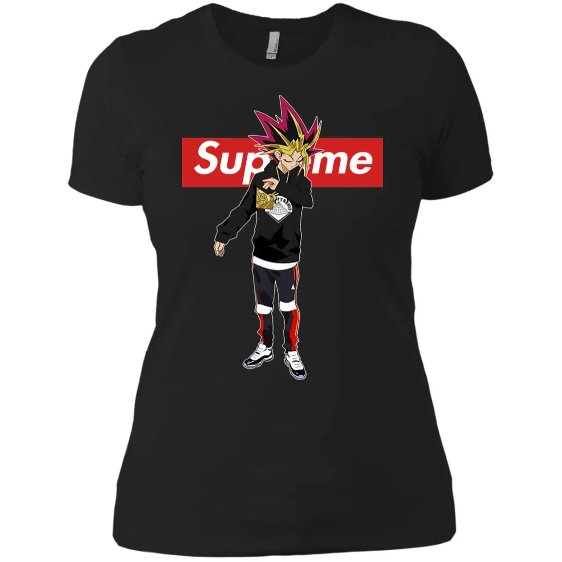 Supreme Yugi Mutou Game Yugioh T-shirt Women Cotton T-Shirt