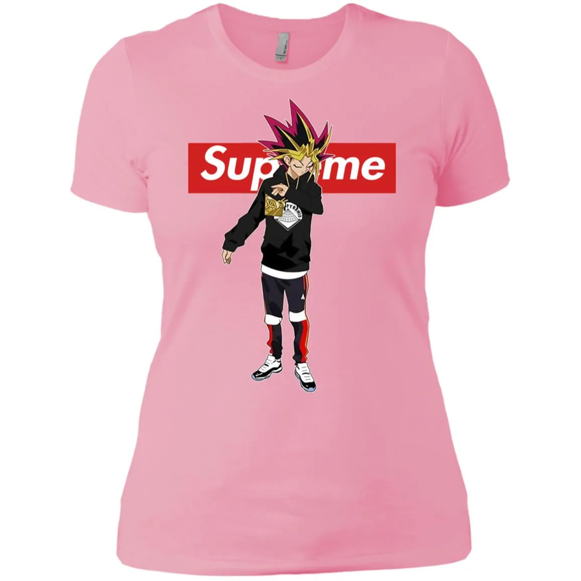 Supreme Yugi Mutou Game Yugioh T-shirt Women Cotton T-Shirt