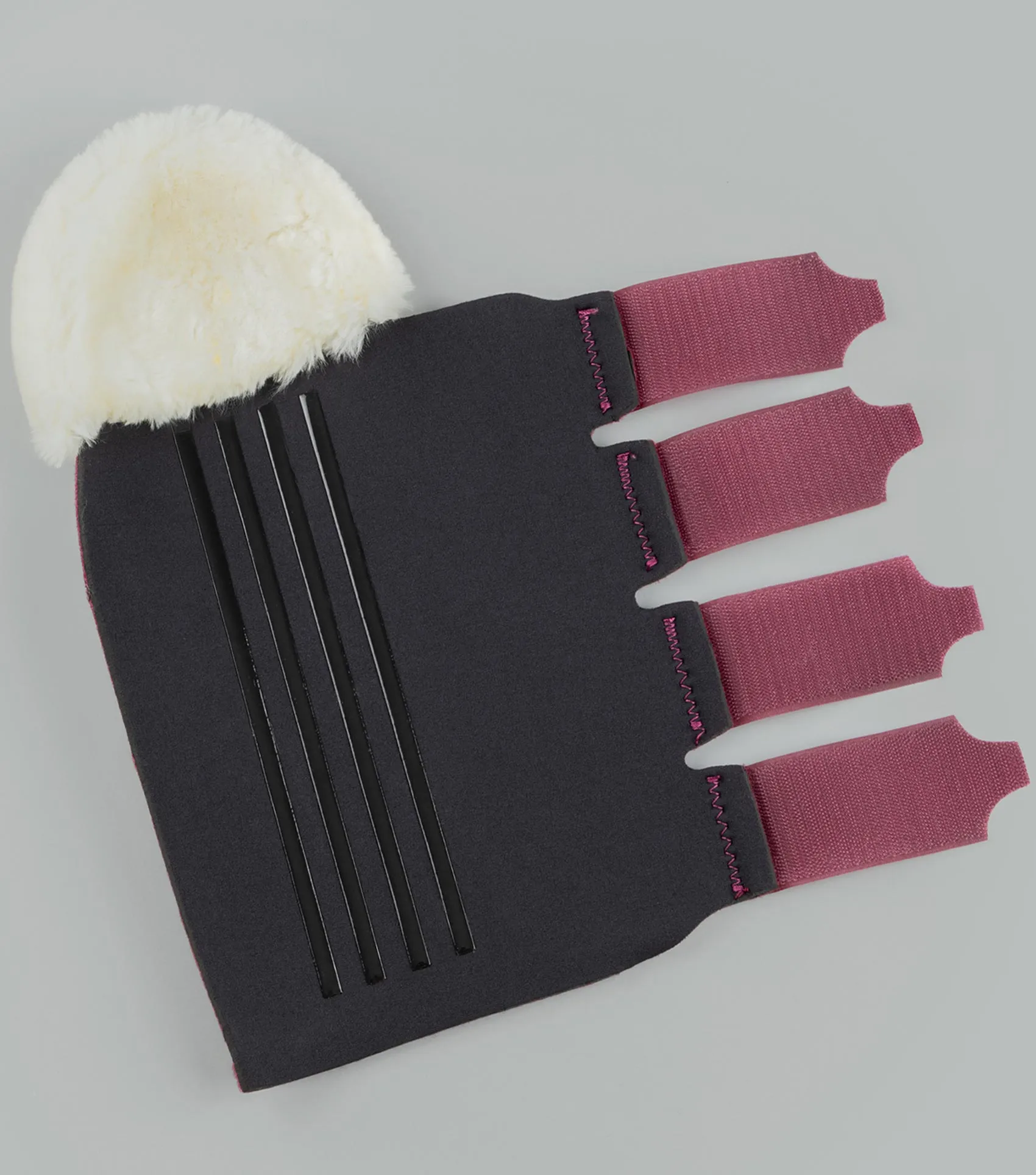 Techno Wool Anti-Slip Tail Guard Burgundy