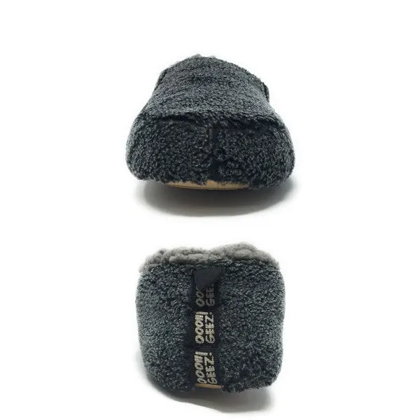 TEEK - Sherpa Black - Mens House Slippers