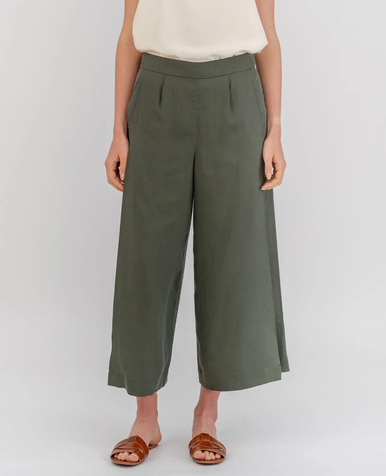 Tencel Split Front Culotte