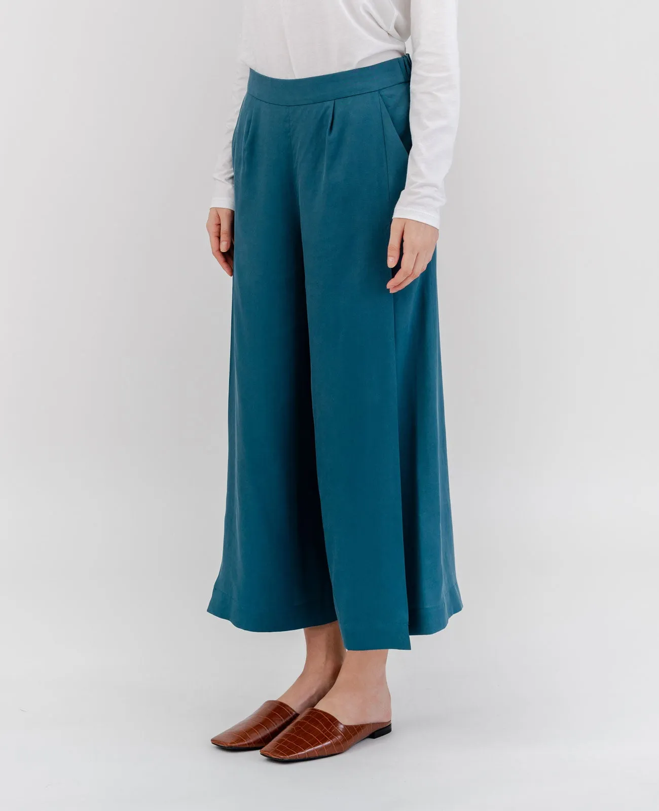 Tencel Split Front Culotte