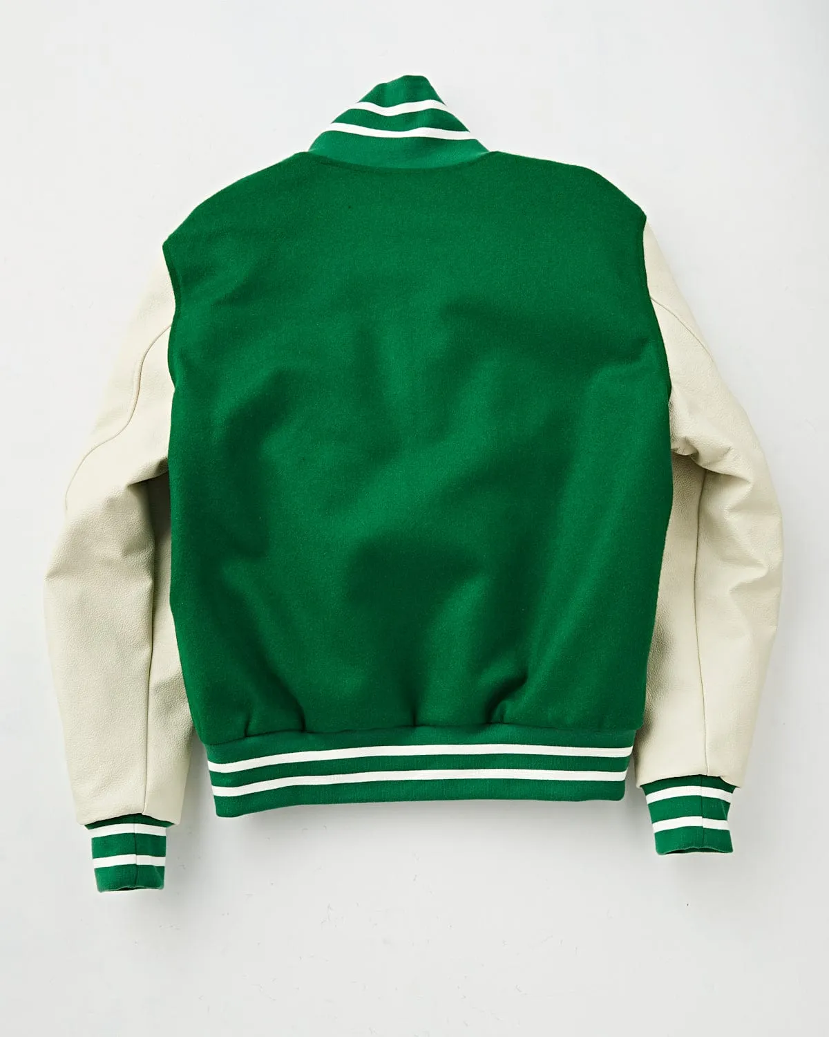 Tenue. x Private White V.C. Varsity Jacket Forest Green