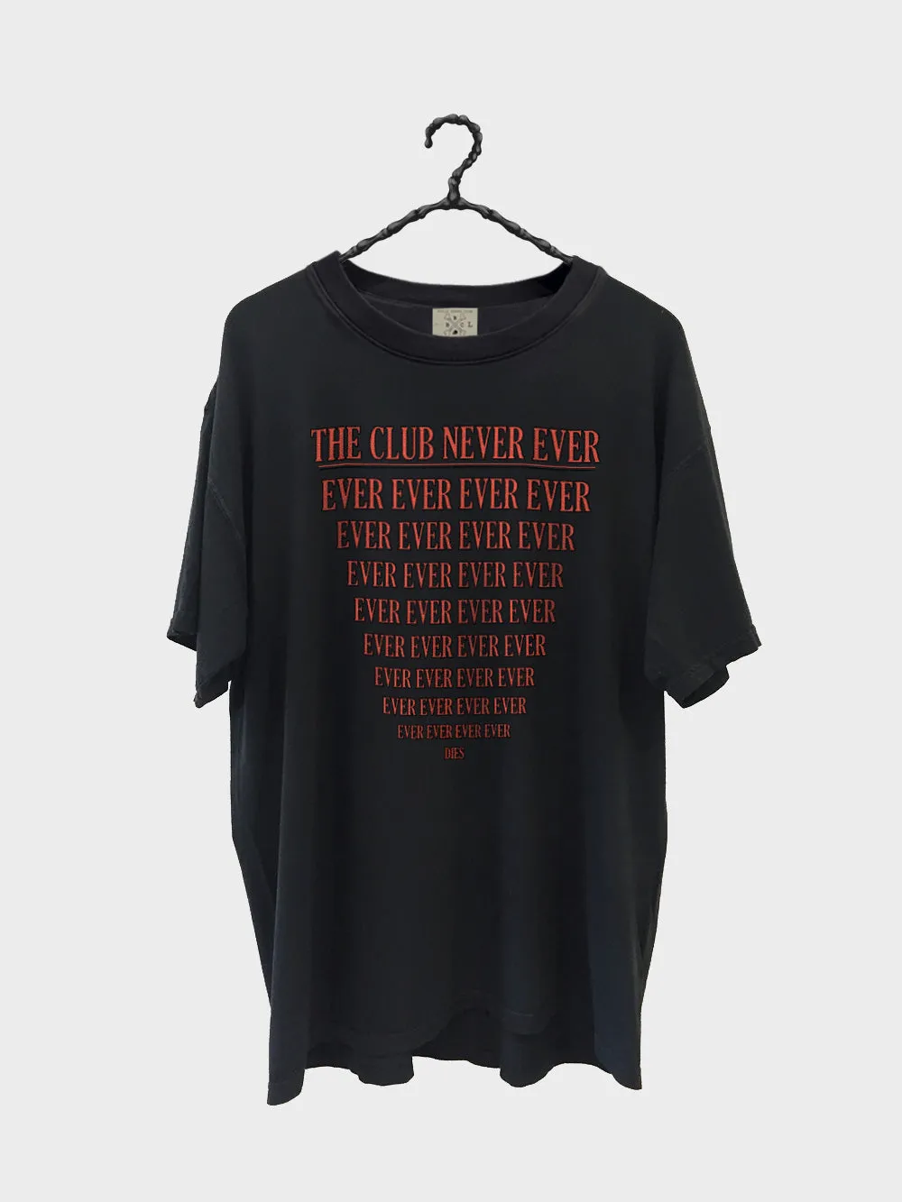 The Club Never Dies - Vintage Black