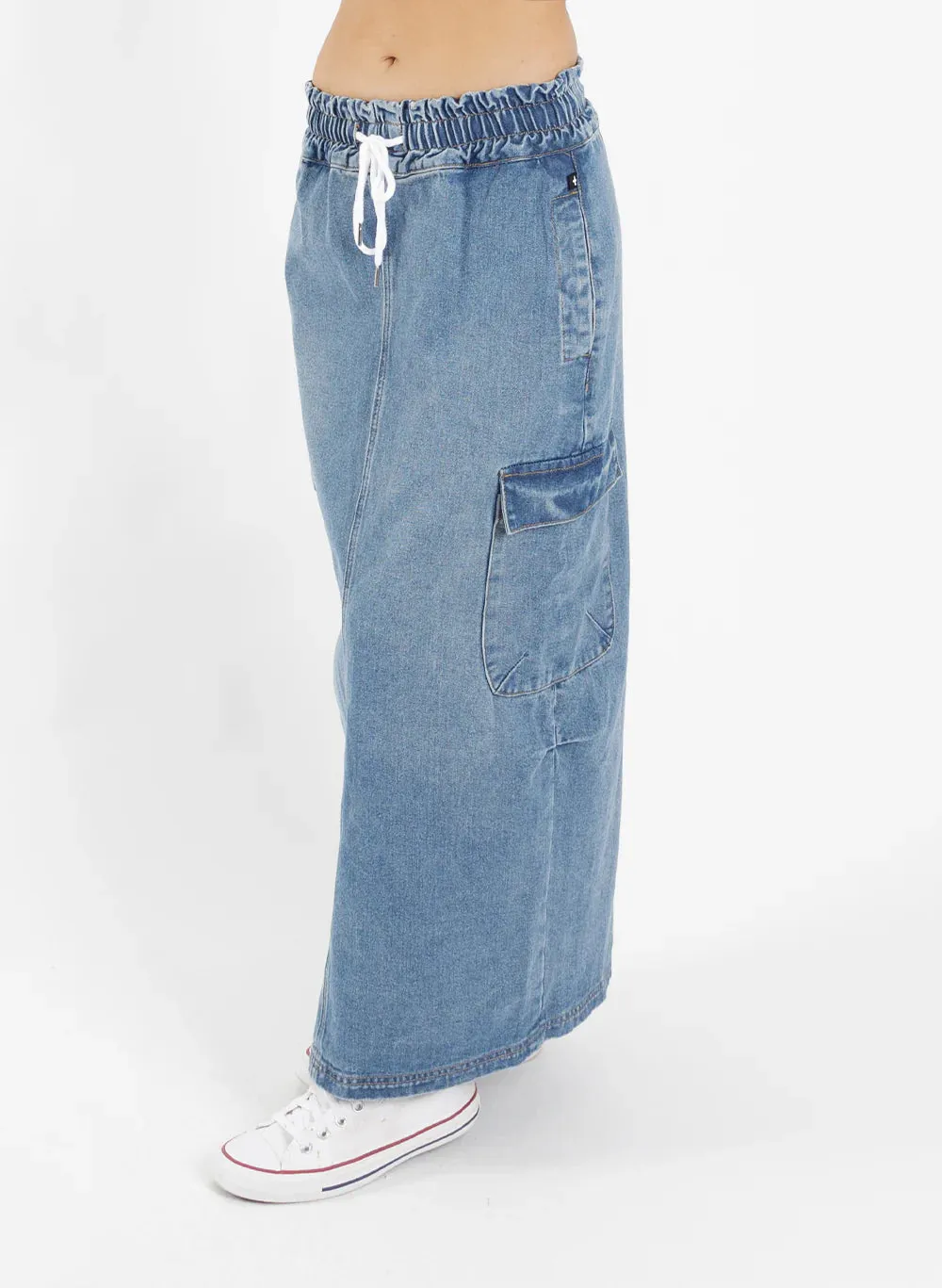 Tour Skirt - Denim