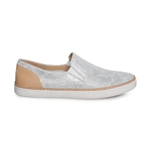 UGG Adley Perf Stardust Silver Shoes - Women's