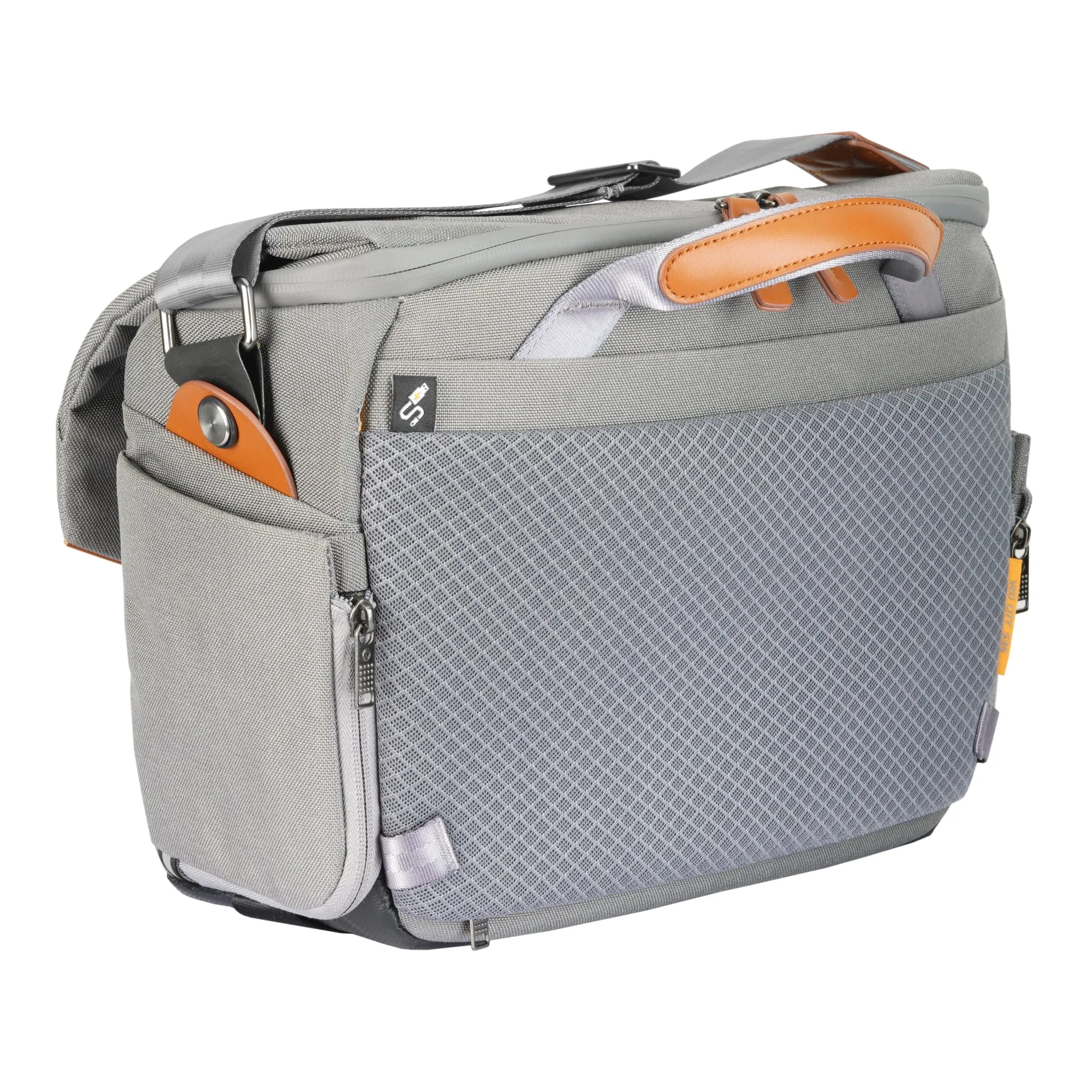 VEO City S30 Grey Shoulder Bag - 8 Litres