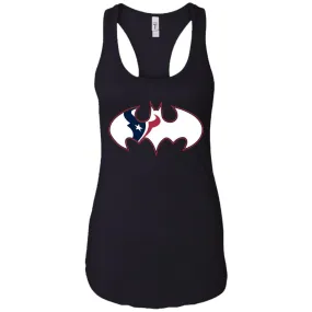 We Are The Houston Texans Batman Nfl Mashup Women Tank Top