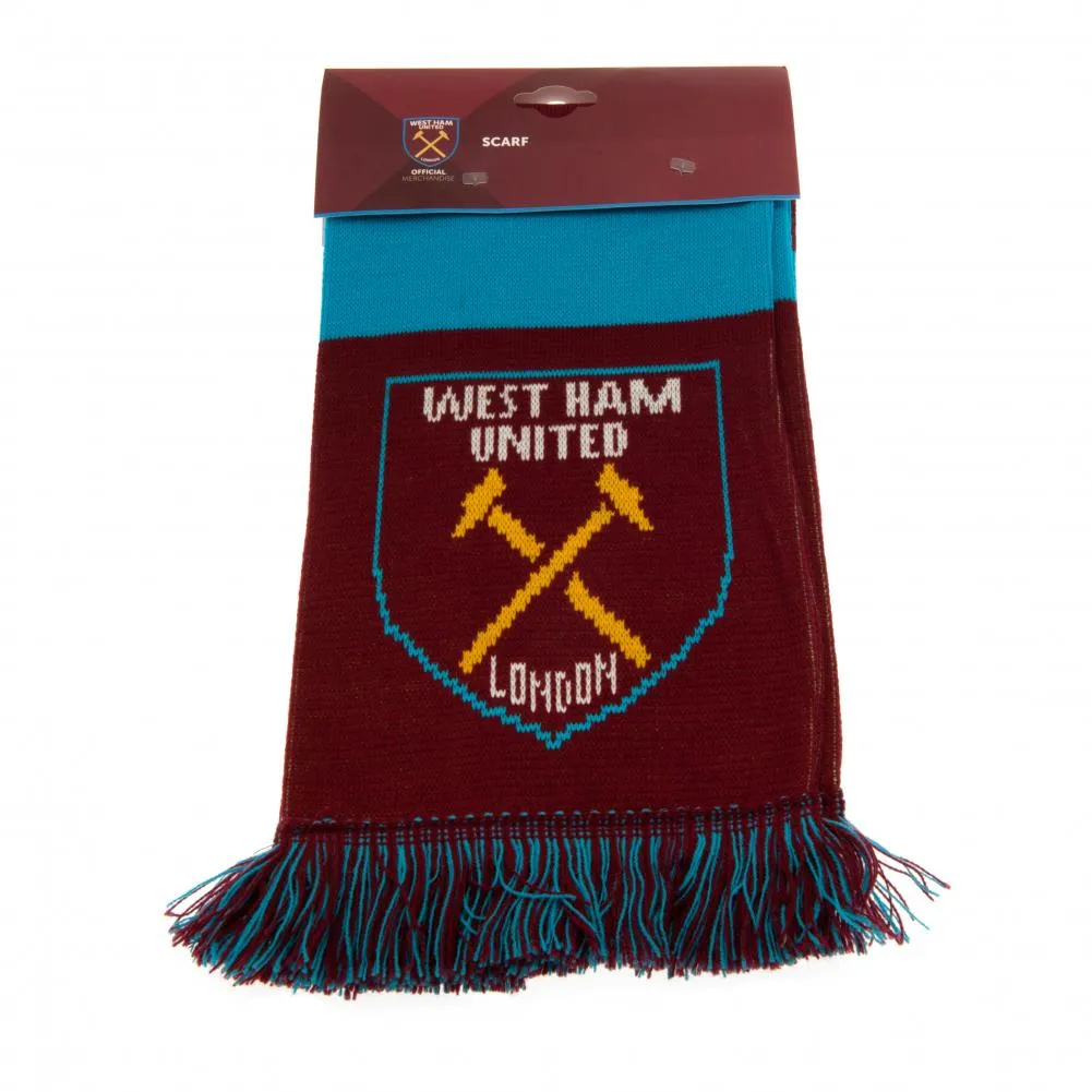 West Ham United FC Bar Scarf NB