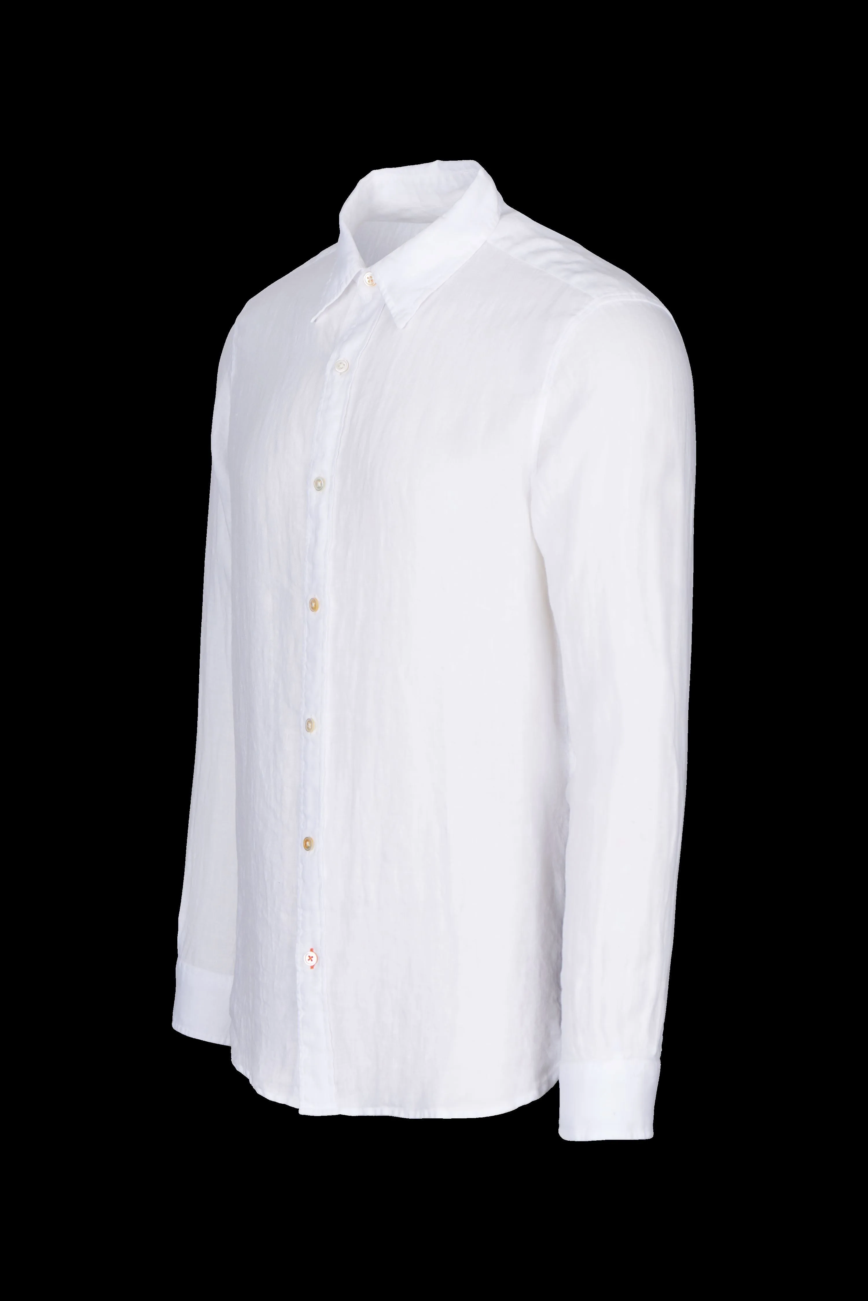 White Amalfi Linen Shirt