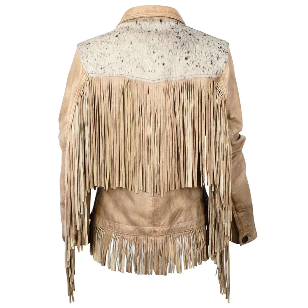 Woman's cowhide jacket