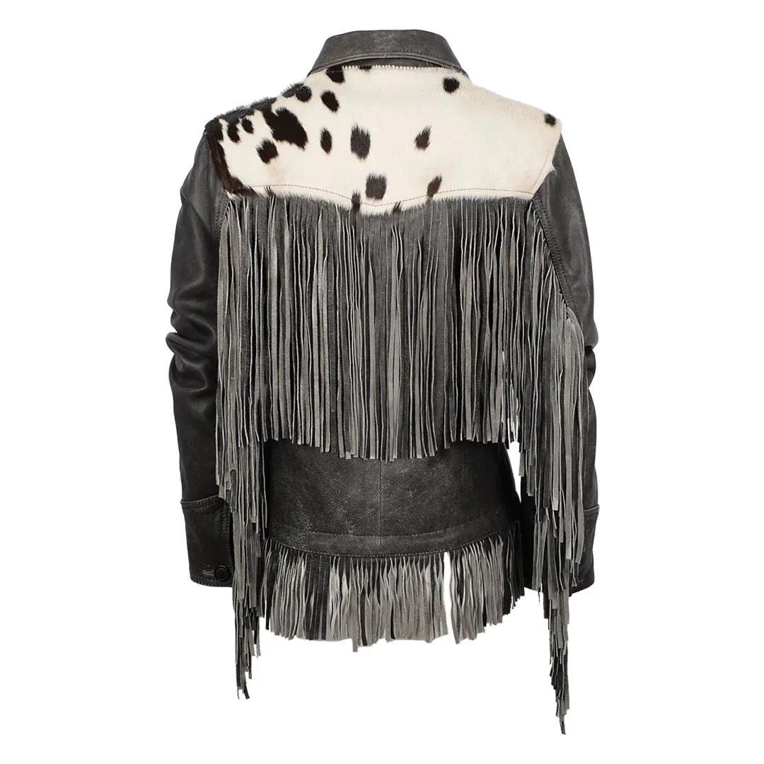 Woman's cowhide jacket