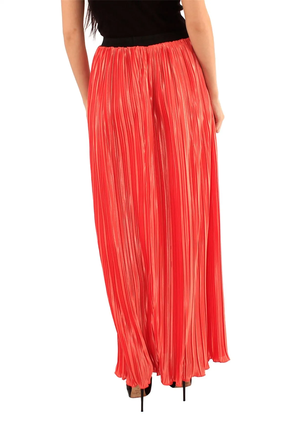 Women Pleated Maxi Skirt Amalia - S/M