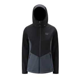 Women's 3 Layer Softshell Jacket - Black / Dark Grey