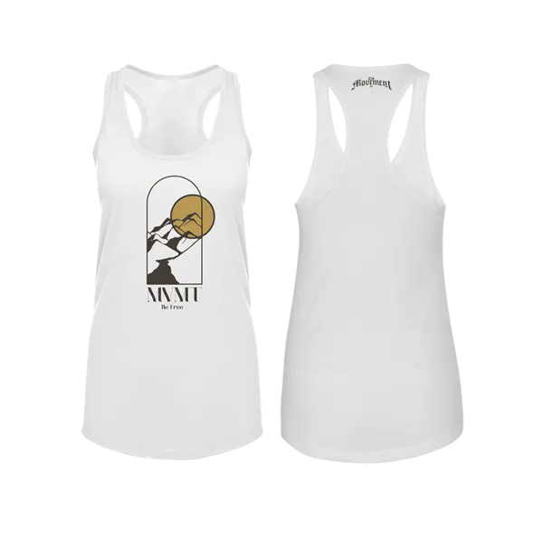 Women's Be Free Tank (White)