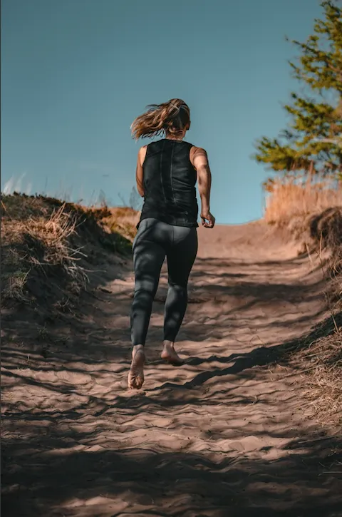 Women's Merino Wool Tank Top with Crew Neck