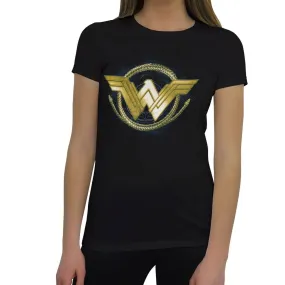 Wonder Woman Golden Lasso Logo Women's T-Shirt