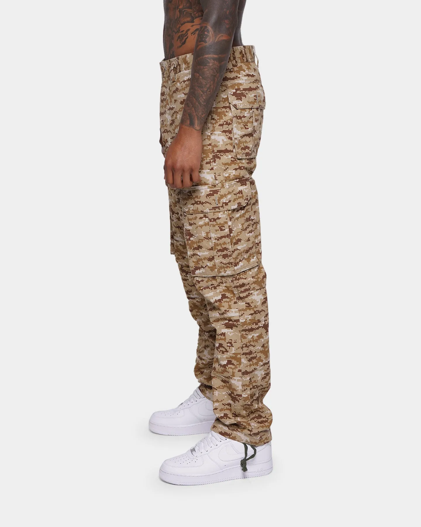 XXIII Camuffare Camo Cargo Pants Desert Camo