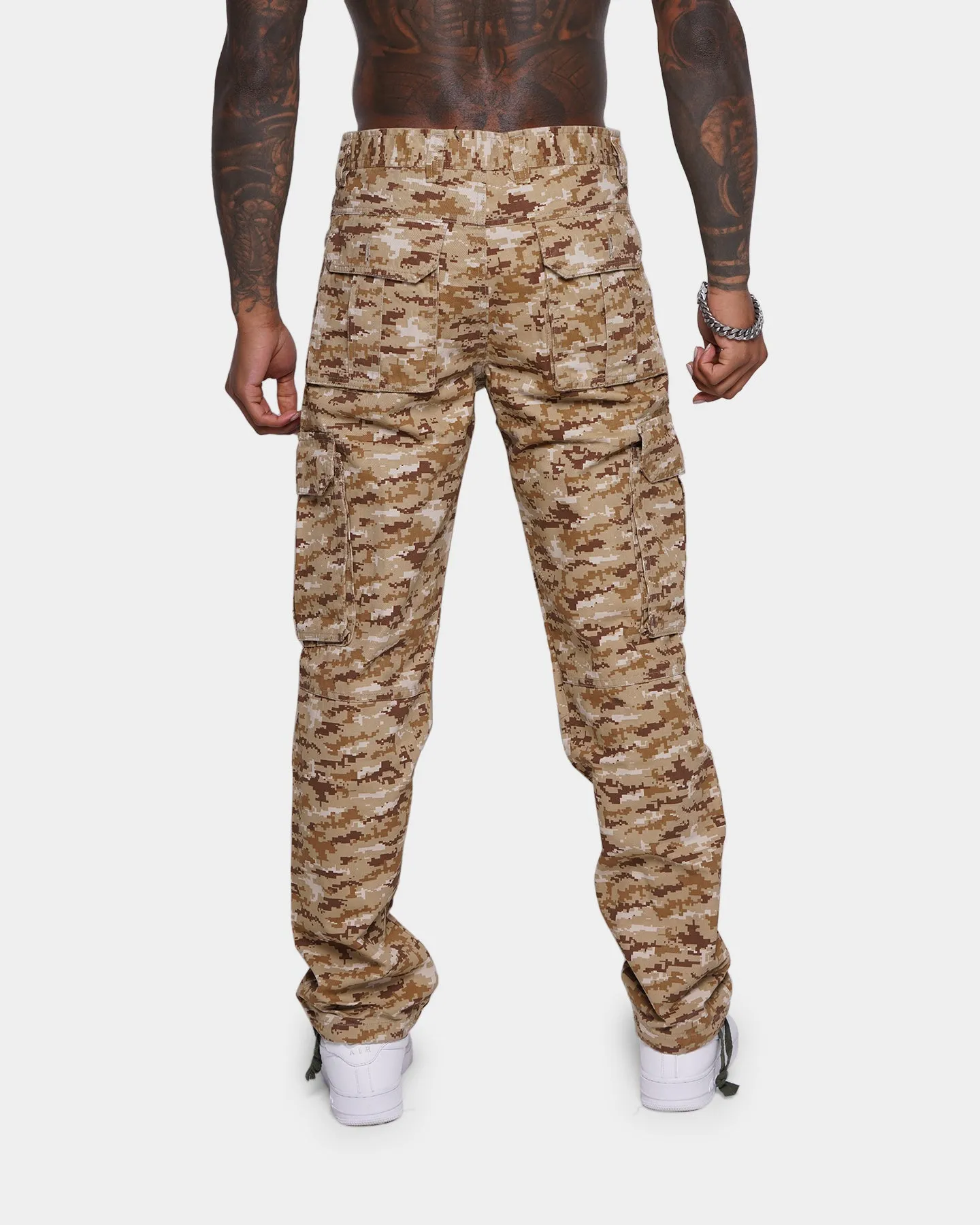 XXIII Camuffare Camo Cargo Pants Desert Camo