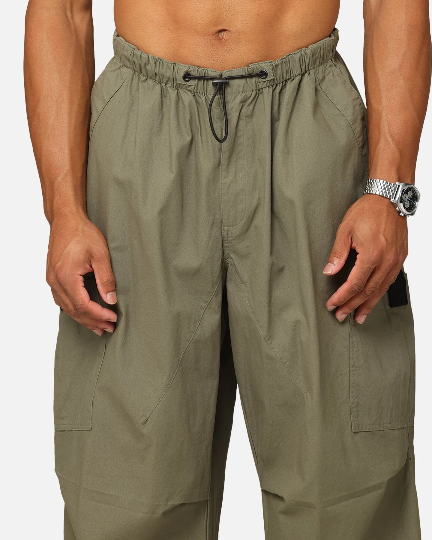 XXIII Cord Tie Cargo Pants Khaki