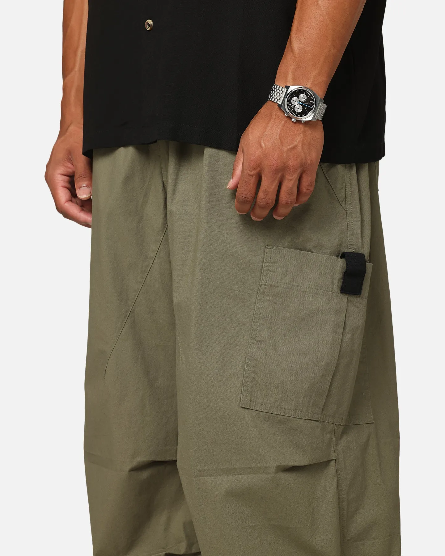 XXIII Cord Tie Cargo Pants Khaki