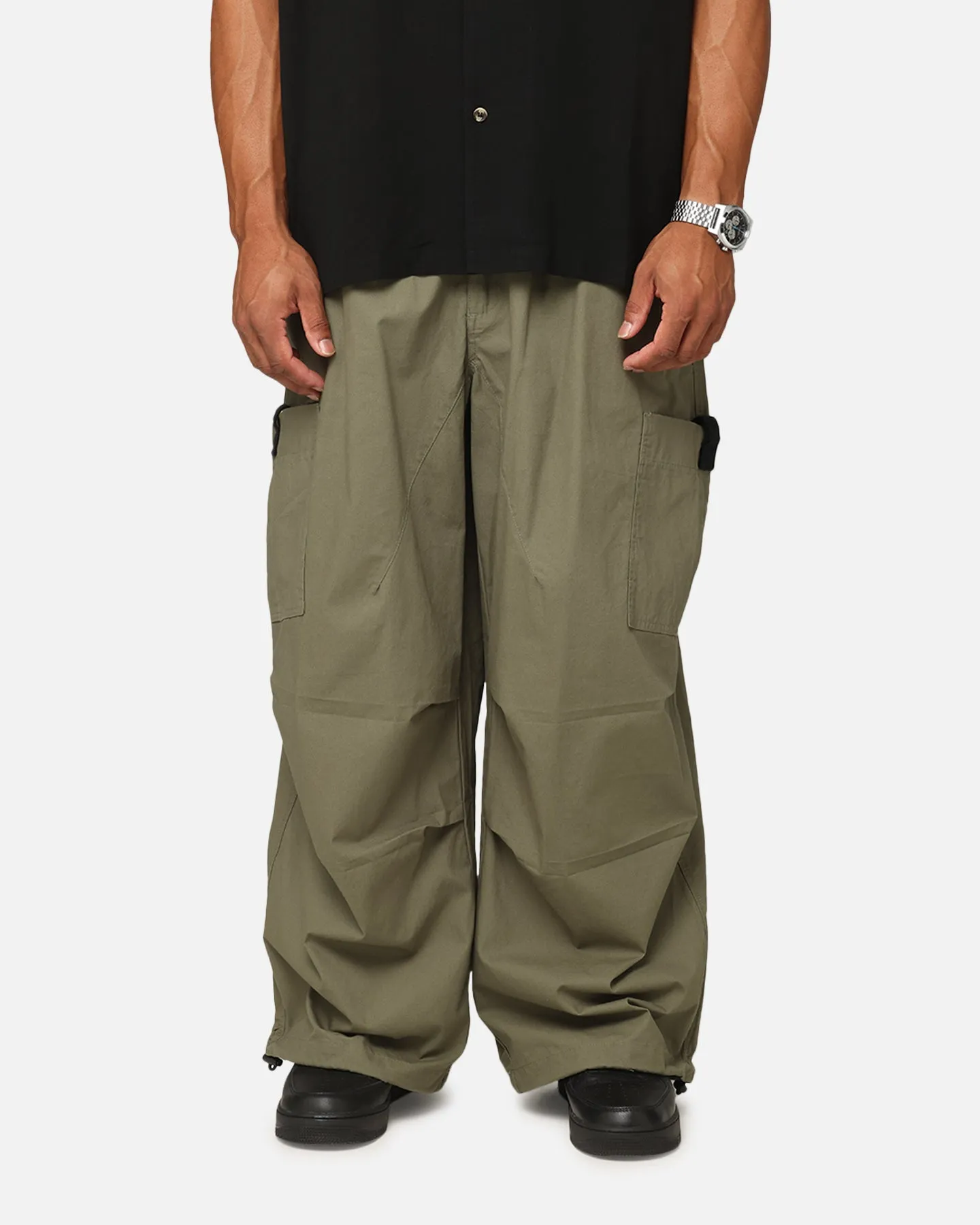 XXIII Cord Tie Cargo Pants Khaki