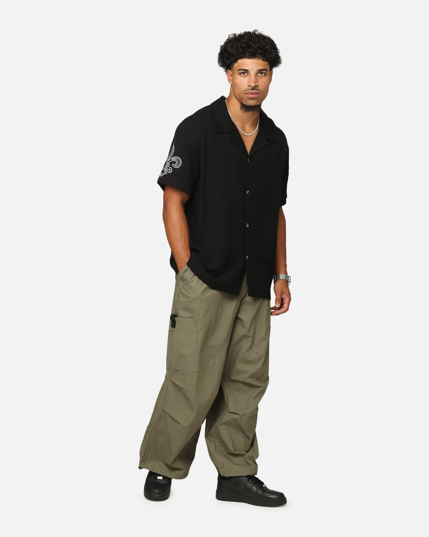 XXIII Cord Tie Cargo Pants Khaki