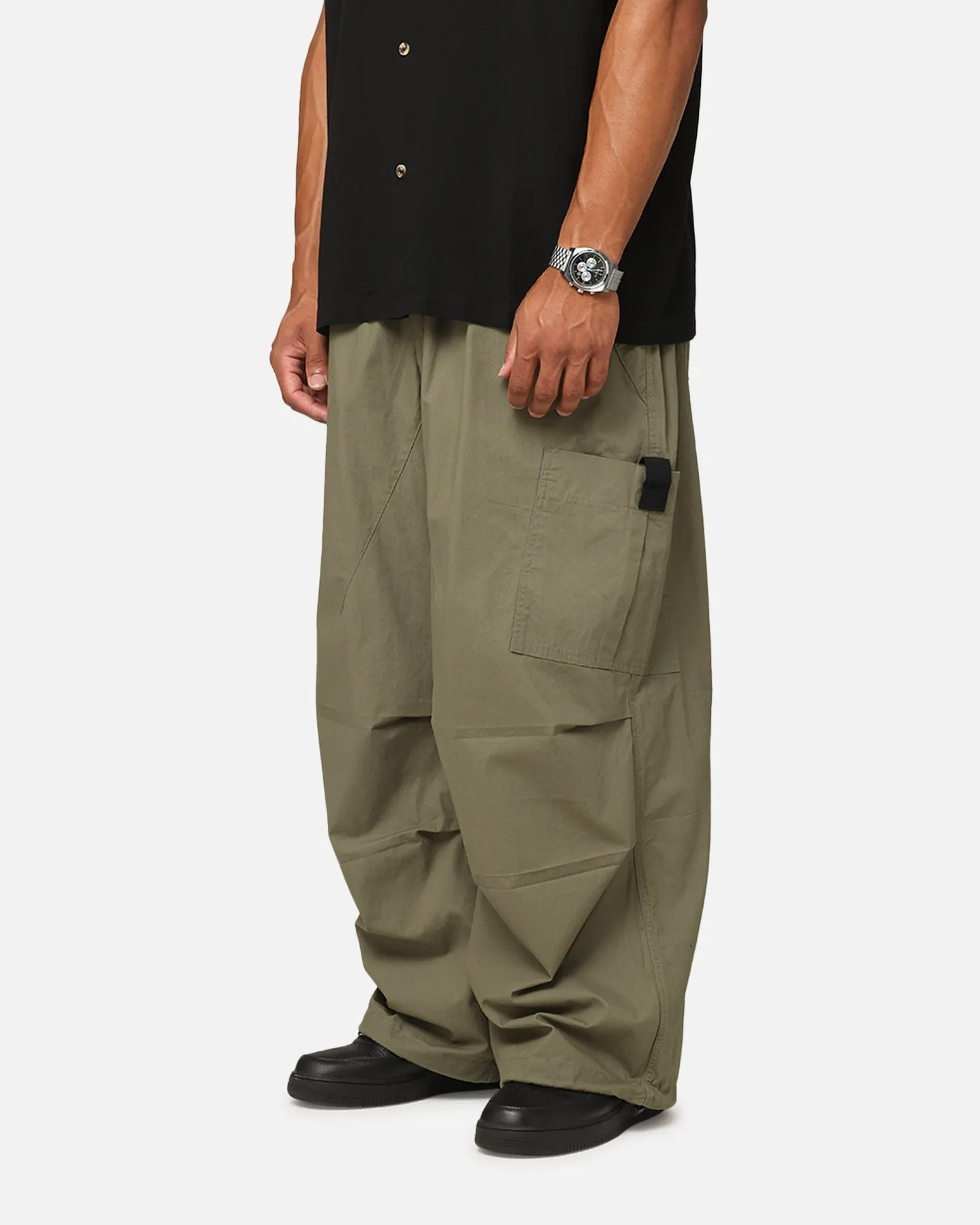 XXIII Cord Tie Cargo Pants Khaki